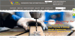 Desktop Screenshot of precision-machiningparts.com